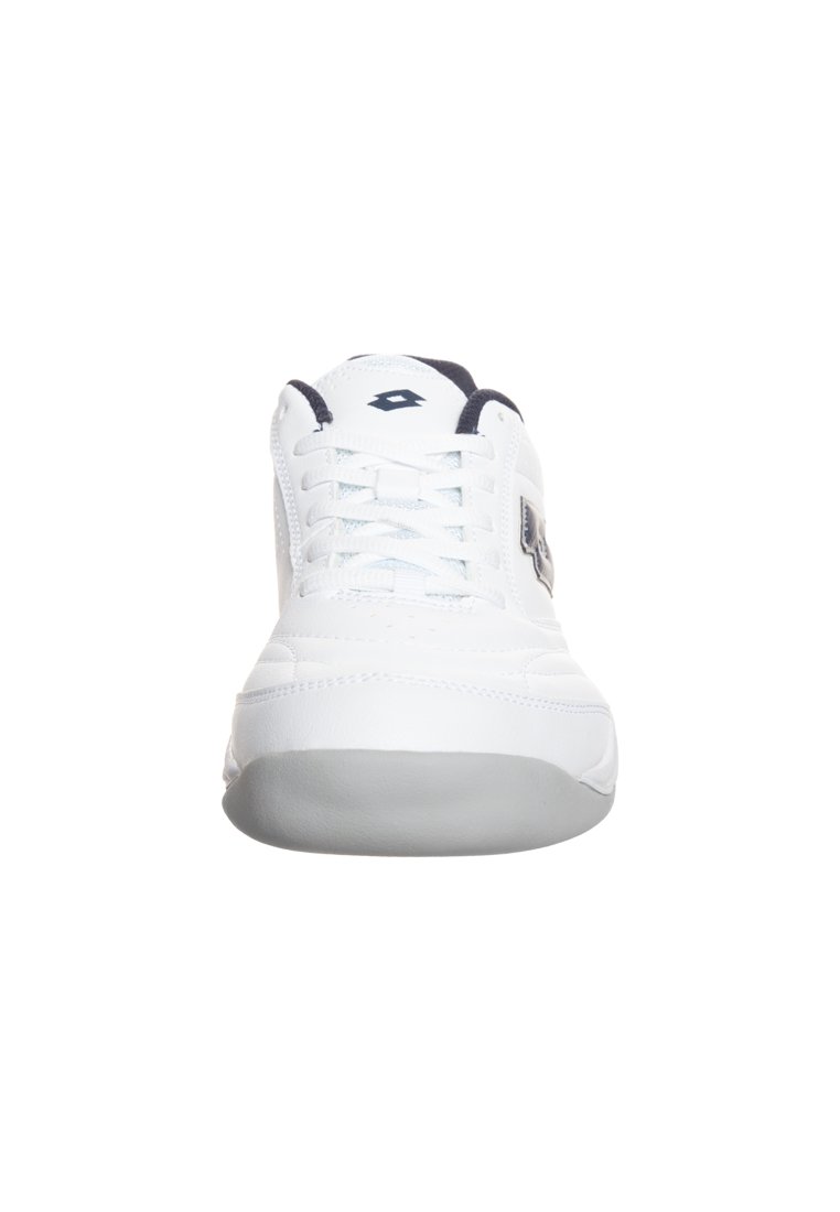 Herrer COURT LOGO 8 ID - Tennissko til tæppe - white Herrer COURT LOGO 8 ID - Tennissko til tæppe - white