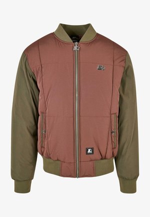 QUILTED - Bomber stiliaus striukė - bark darkolive
