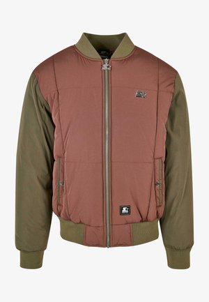 QUILTED  - Giubbotto Bomber - bark darkolive