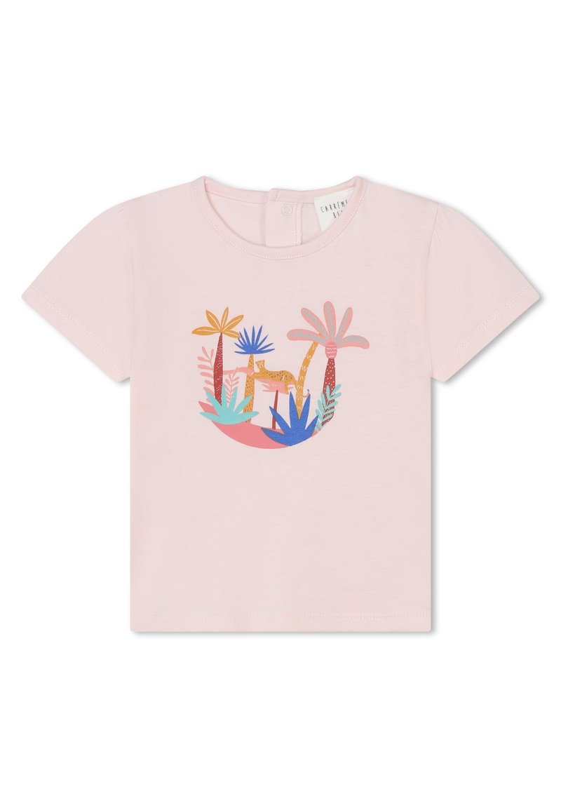 Carrement Beau T-shirt print donkerroze