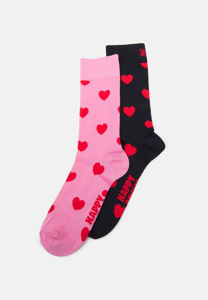 Happy Socks HEART & HEART UNISEX 2 PACK Socken multi/mehrfarbig