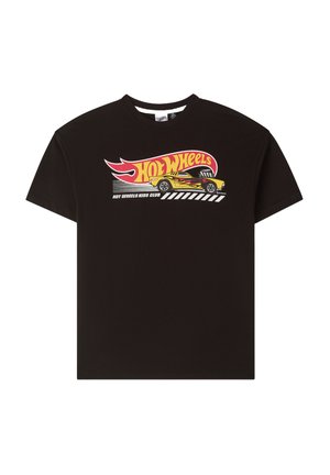 CON STAMPA HOT WHEELS® - T-shirt con stampa - nero