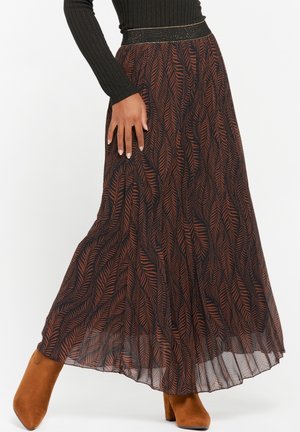 Falda larga - brown