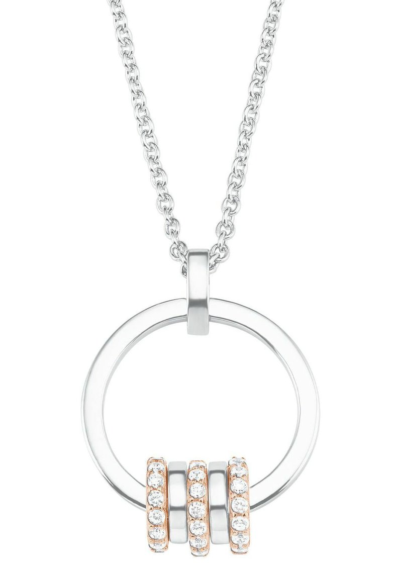 Damen Halsketten | s.Oliver MIT ANHÄNGER FÜR DAMEN, 925 STERLING SILBER TEIL Halskette bicolor/goldfarben - BP30809 Damen Halsketten | s.Oliver MIT ANHÄNGER FÜR DAMEN, 925 STERLING SILBER TEIL Halskette bicolor/goldfarben - BP30809