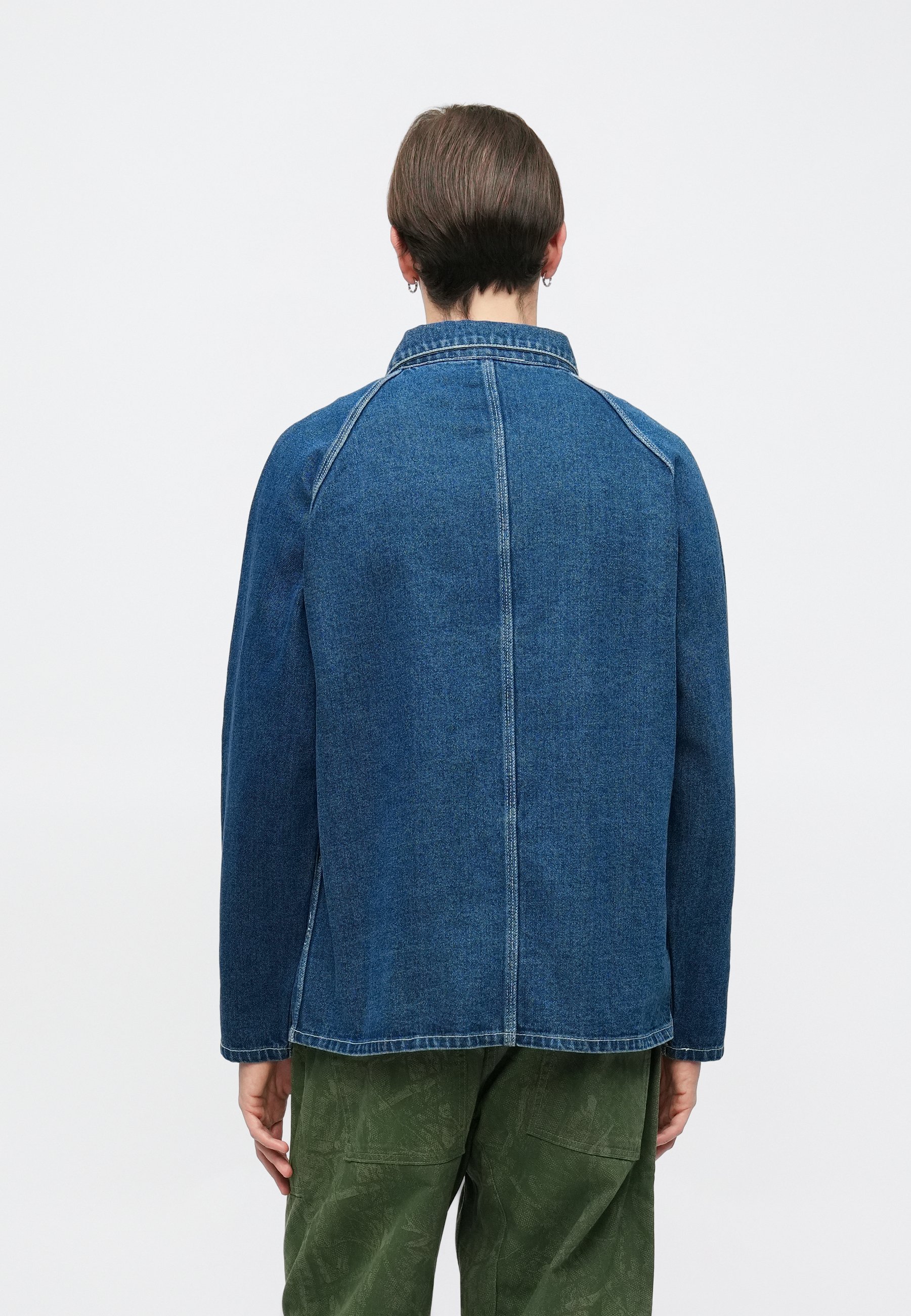 Service Works COVERALL - Denim jacket - blue denim - Zalando.co.uk