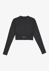 TELLY - Maglietta a manica lunga - washed black