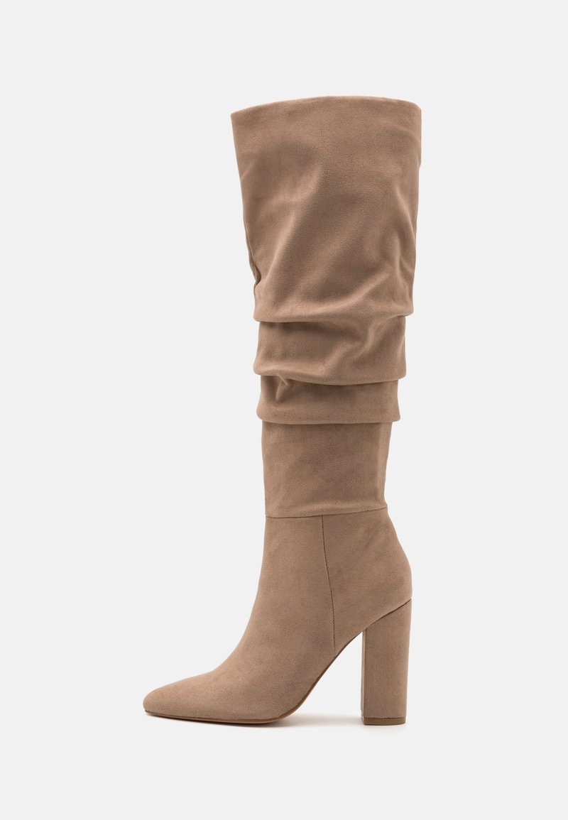 Anna Field High heeled boots - beige