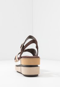 Tamaris Platform sandals - cafe comb