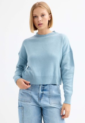 Jersey de punto - azul claro