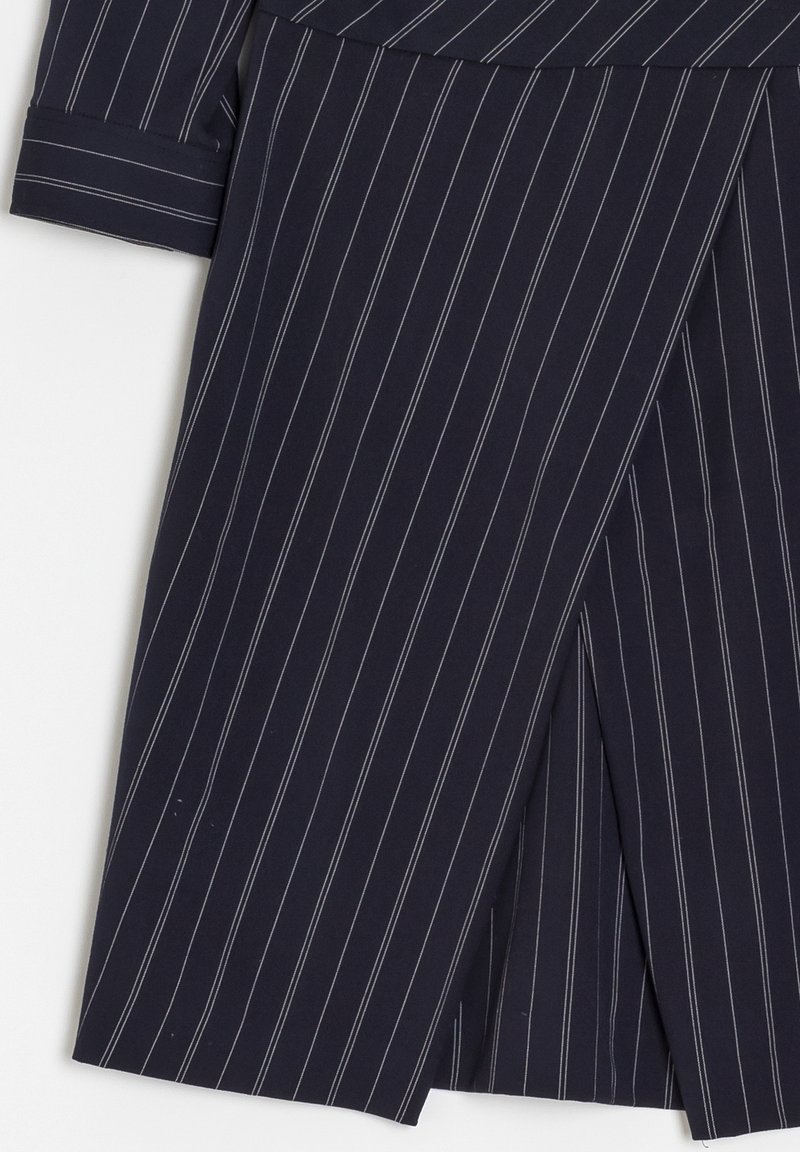 blue striped summer dress Linen Summer Dresses Blue White Stripe Clothing For Women S main image 0
