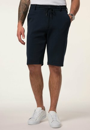 JP1880, JERSEY BERMUDA SHORTS, CHINO, FLEXNAMIC®, MIX-AND-MATCH NEW YORK - Shorts - navy blue