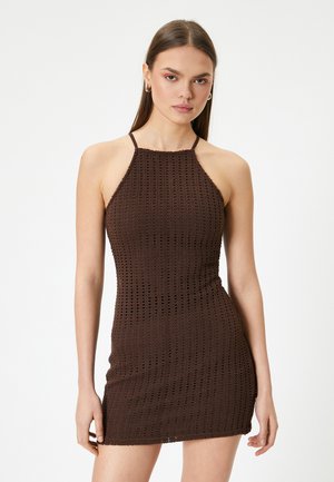 Koton MINI SLIP  - Hverdagskjole - brown