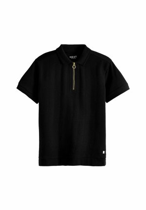 REGULAR FIT - Poloshirts - black