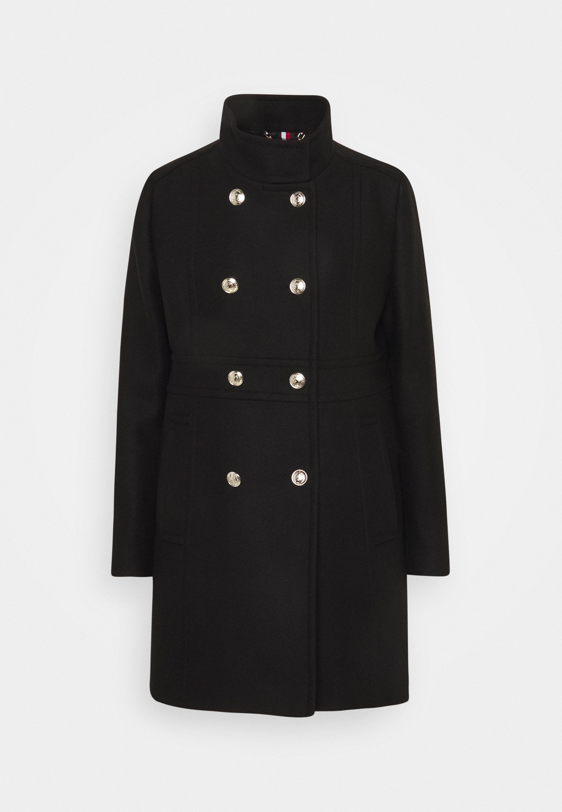 tommy hilfiger belle funnel wool coat