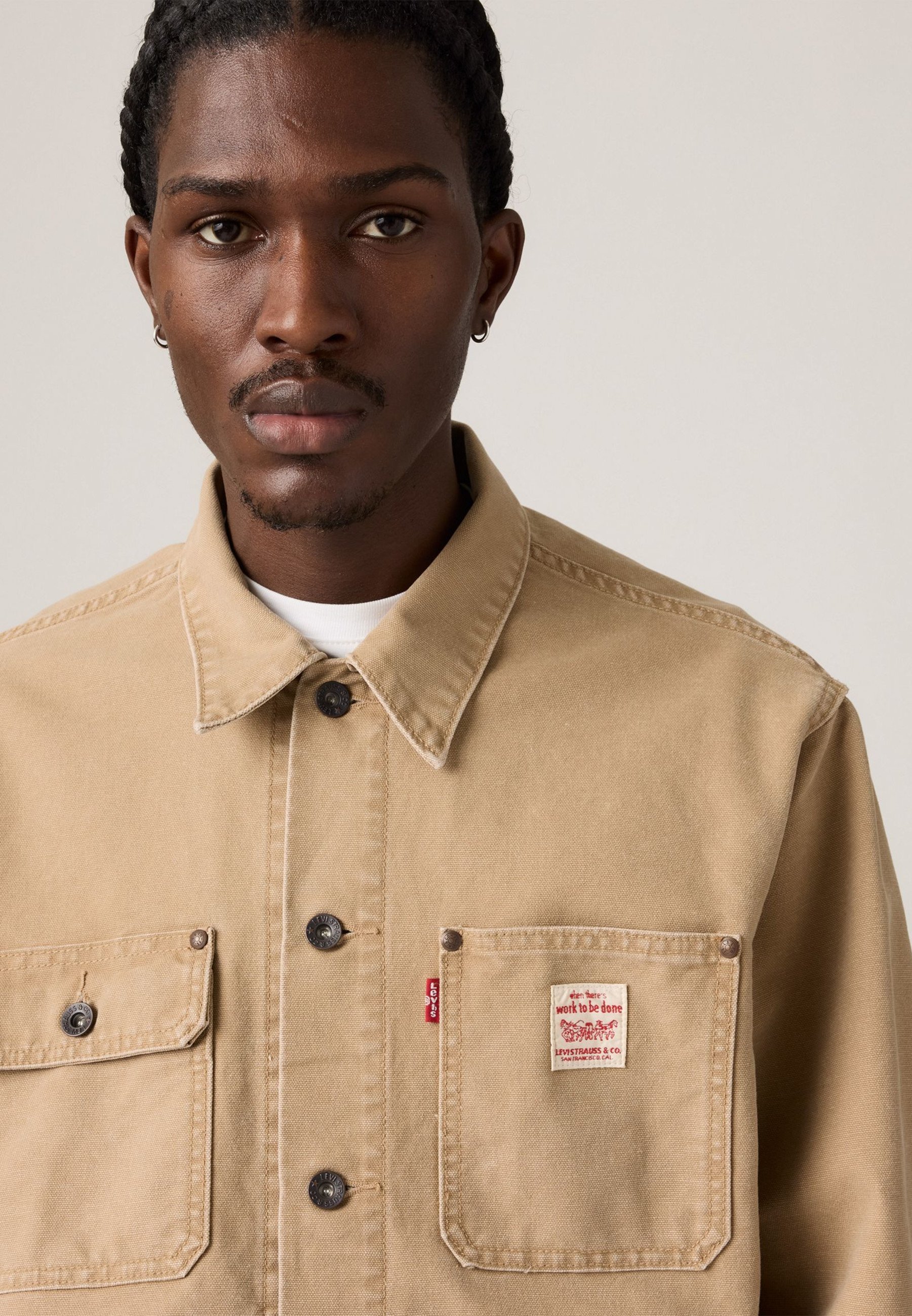 Levi's® Workwear SUNRISE TRUCKER - Summer jacket - tiger's eye