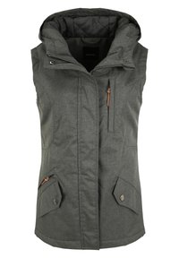 OXBELISSA - Vest - dark grey