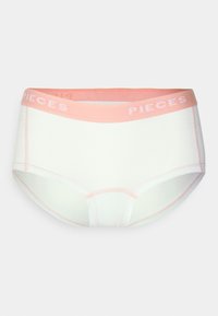 Pieces PCLOGO LADY 4 PACK - Calças - grape wine/black/bright white/rose violet