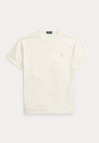 CLASSIC FIT JERSEY CREWNECK T-SHIRT - Základné tričko - clubhouse cream