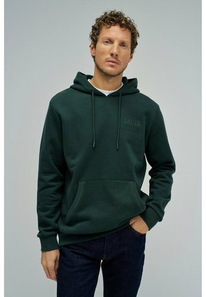 LANGARM-REGULAR - Jersey con capucha - grün