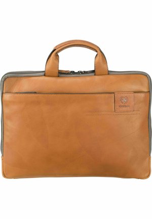 HYDE PARK - Aktovka - cognac
