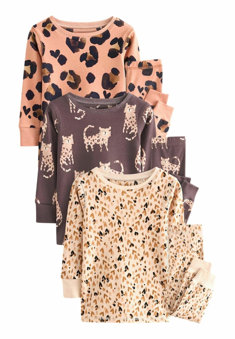 Next PRINTED 3 PACK - REGULAR FIT - Pyjama - neutral animal
