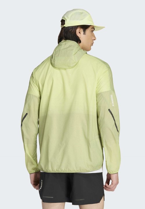 adidas Terrex Xperior Clima365 Light Windweave Jacket Asia Sizing 'Semi Frozen Lemon Shadow Olive' — foto 2