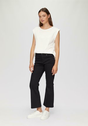 MET GESMOKTE DETAILS - T-Shirt basic - ecru