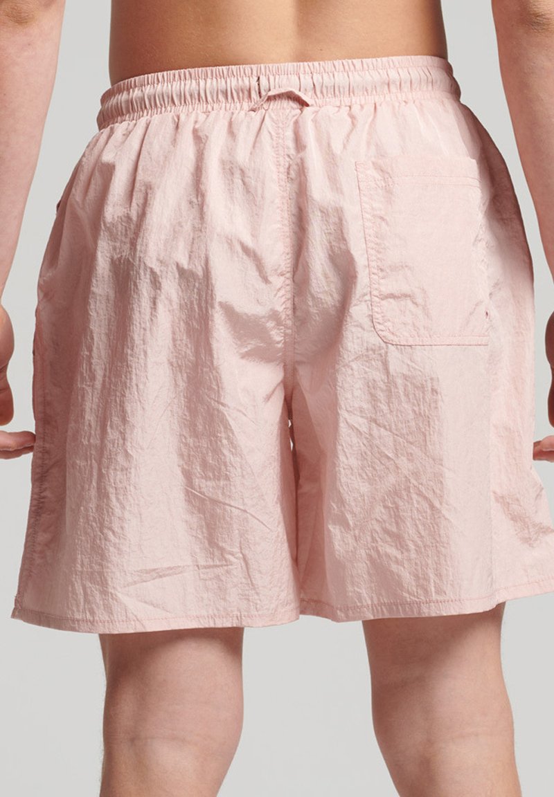 Herren Badehosen | Superdry OPPOSITION Badeshorts grey pink/pink - KI57096 Herren Badehosen | Superdry OPPOSITION Badeshorts grey pink/pink - KI57096