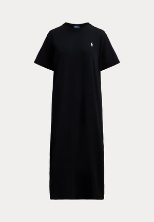 Polo Ralph Lauren COTTON JERSEY T-SHIRT DRESS - Džersio suknelė - black