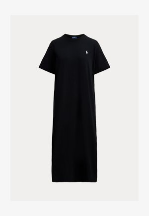 Polo Ralph Lauren COTTON JERSEY T-SHIRT DRESS - Džersio suknelė - black