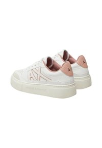 Armani Exchange Sneakers laag - bianco