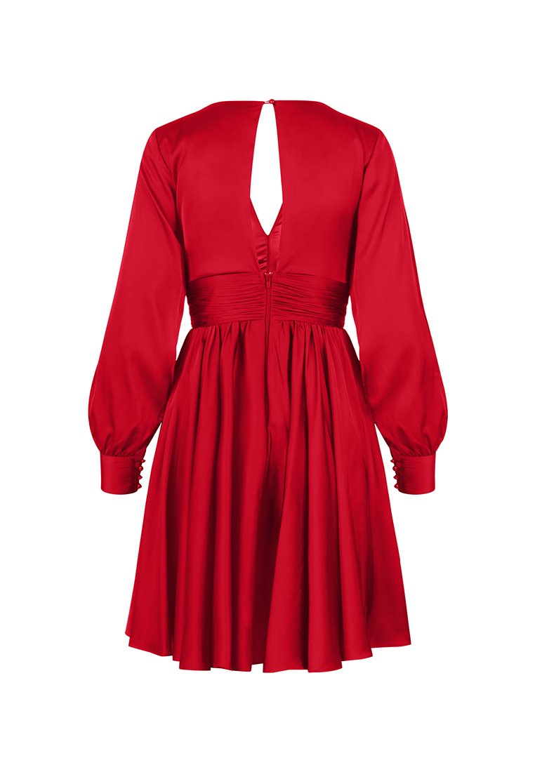 Apart Glamour Jurk rood Apart Glamour Jurk rood