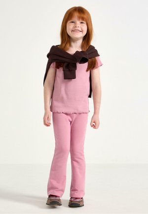 Lindex, LINDEX FLARED LEGGINGS  - Træningsbukser - dusty lilac