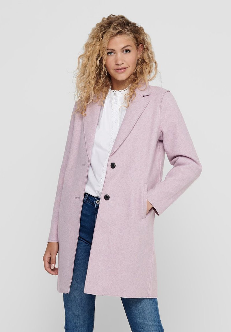 ONLY ONLCARRIE BONDED NOOS - Abrigo corto - woodrose