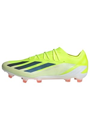 X CRAZYFAST ELITE FG - Voetbalschoenen met kunststof noppen - team solar yellow core black   cloud white