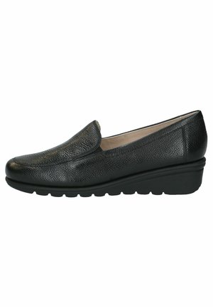 Caprice Slipper - black nappa