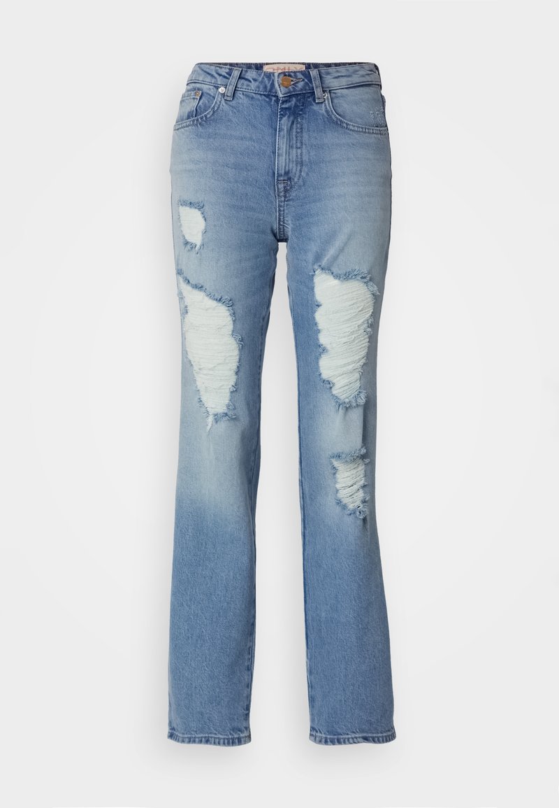 Only Straight leg jeans blauw denim/bluedenim