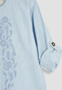JoJo Maman Bébé 2-PIECE EMBROIDERED GRANDAD SET- REGULAR FIT - Kelnės - blue