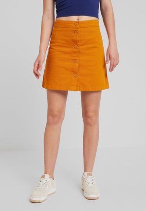 Jupe trapèze - mustard yellow