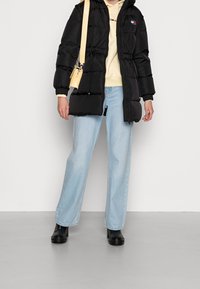 Tommy Jeans Piumino lungo - black