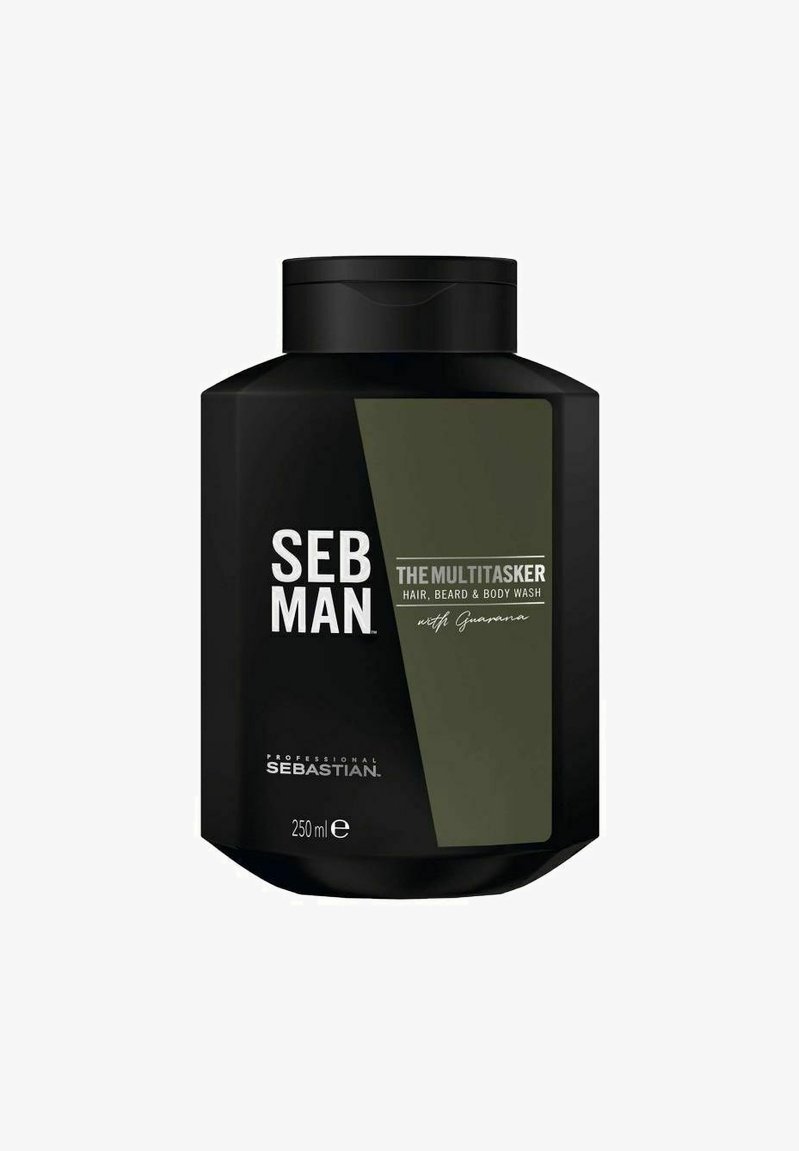 Sebastian Professional - SEBASTIAN SEB MAN THE MULTITASKER 3IN1 WASH 250ML - Shower gel - transparent, Forstør