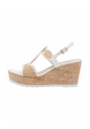 Marco Tozzi, Sandali con tacco - white comb