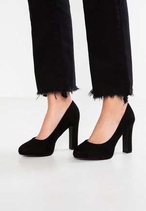 New Look Wide Fit Hoge hakken - black