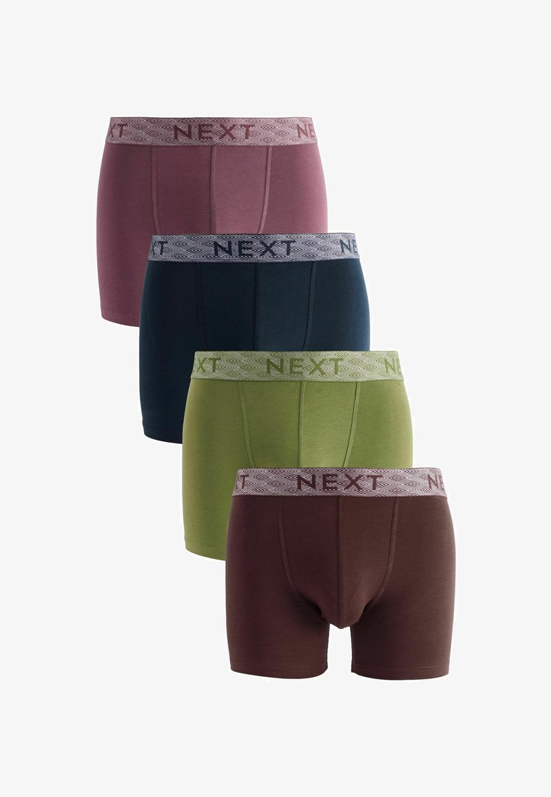 Next WAISTBAND 4 PACK - Úzké boxerky - blue green pink metallic waistband