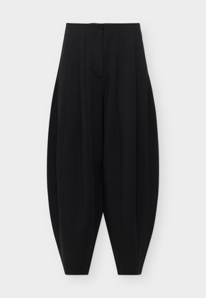 YAS, YASBAY BARREL BALLOON PANT - Pantalon classique - black