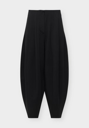 YAS, YASBAY BARREL BALLOON PANT - Pantalon classique - black