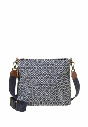 GEOMETRIC - Umhängetasche - navy blue