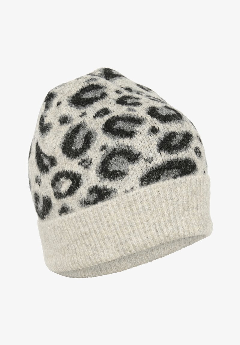 Kaffe KAMAIKEN Bonnet leo knit pattern/noir ZALANDO
