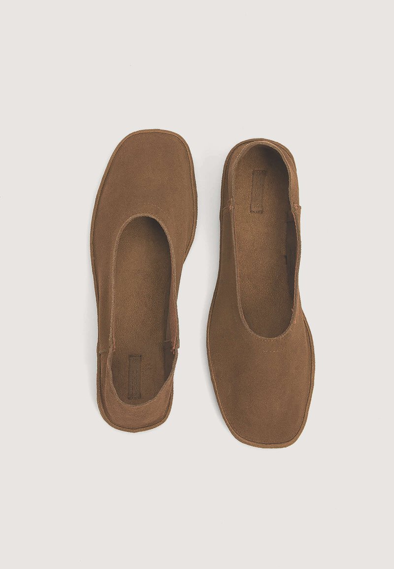 Damen Klassische Ballerinas | OYSHO SPLIT Klassischer Ballerina brown/braun - SL75895 Damen Klassische Ballerinas | OYSHO SPLIT Klassischer Ballerina brown/braun - SL75895