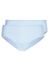 Não selecionado, sky blue